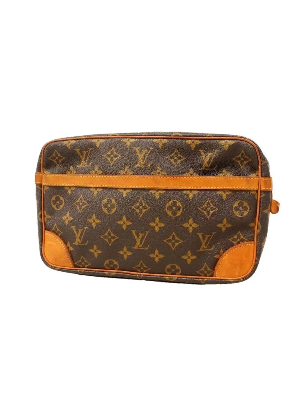 Louis Vuitton Clutch Monogram Compiegne 28 Brown